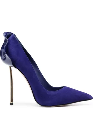 LE SILLA 120mm Petalo suede pumps