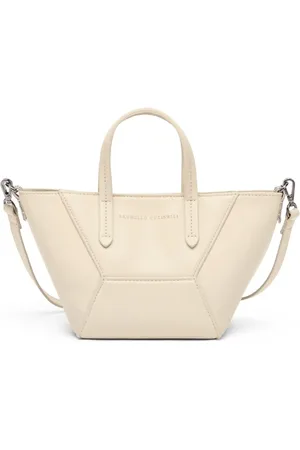 Brunello Cucinelli Mini BC Duo leather tote bag