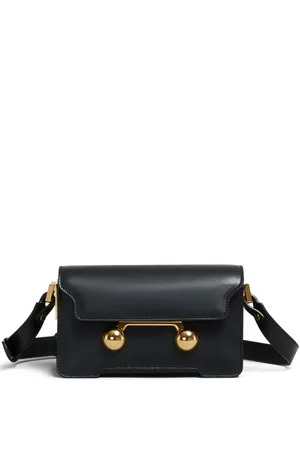 Marni Mini Trunkaroo leather shoulder bag