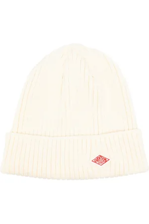 DANTON Logo-appliqué wool beanie