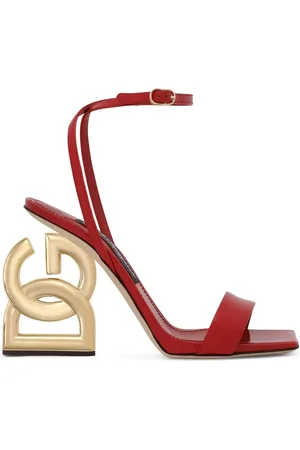 Dolce & Gabbana 105mm 3.5 patent leather sandals