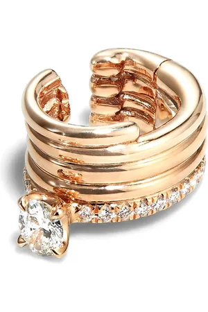 Repossi 18kt rose gold Blast diamond ear cuff