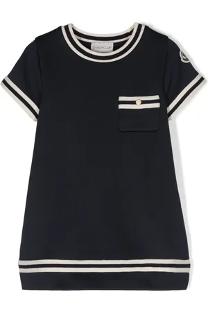 Moncler Logo-appliqué mini dress