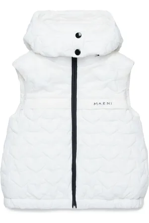 Marni Detachable-hood quilted waistcoat