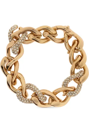 Tory Burch Wishbone pavé bracelet