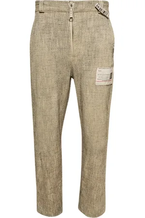 Maison Mihara Yasuhiro Slub Nep trousers
