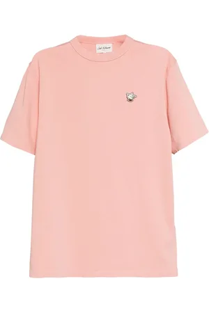 Café Kitsuné Logo-patch cotton T-shirt