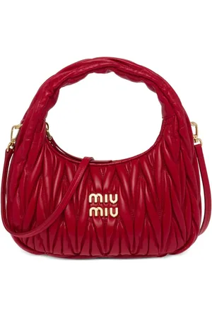 Miu Miu Mini Wander matelassé shoulder bag