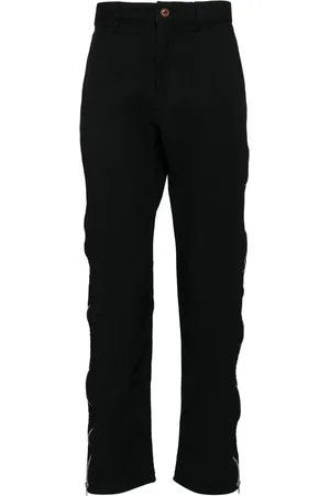 Comme des Garçons Zip-up tapered trousers