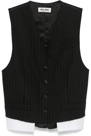 Miu Miu Pinstriped waistcoat