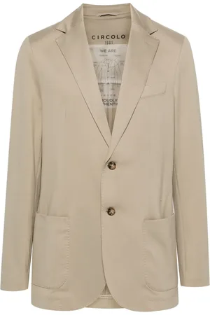 Circolo Piqué-weave blazer