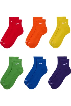 Nike Everyday "Multi Color" six-pack ankle socks