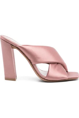 PARIS TEXAS Dafne 110mm satin sandals