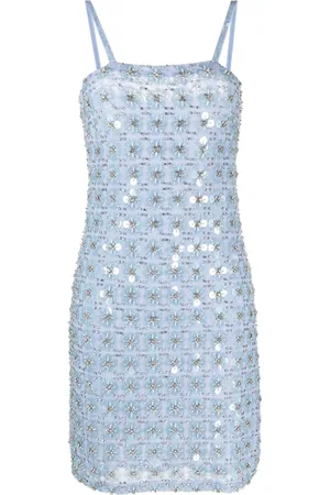 P.A.R.O.S.H. Ginny rhinestone-embellished mini dress