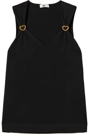 Twin-Set Heart-detail top
