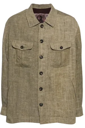 ZIGGY CHEN Button-up shirt jacket