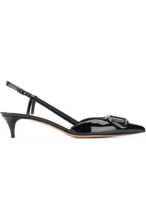 VALENTINO GARAVANI 40mm VLogo Signature slingback pumps
