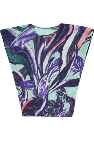 PLEATS PLEASE ISSEY MIYAKE Tardivo plissé tank top