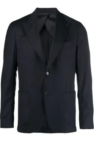 LARDINI Floral-appliqué blazer