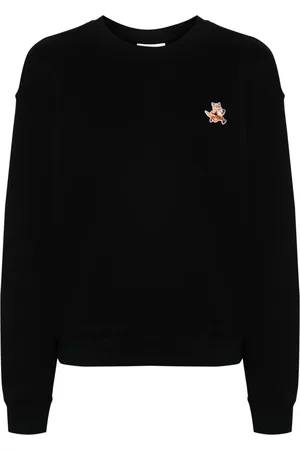 Maison Kitsuné Fox-appliqué sweatshirt