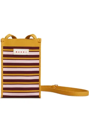 Marni Logo-appliqué cross body bag