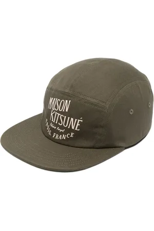 Maison Kitsuné Logo-print cotton cap