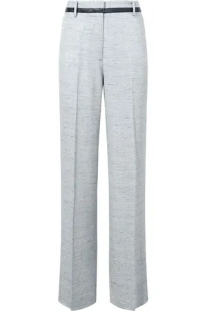 Proenza Schouler Aiden mélange wide-leg trousers