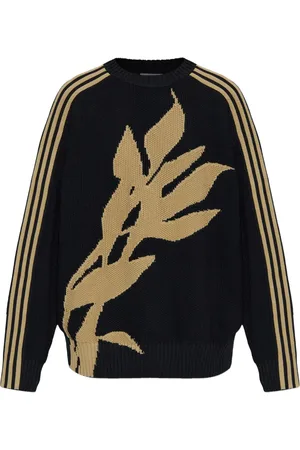 adidas Floral-embroidered jumper