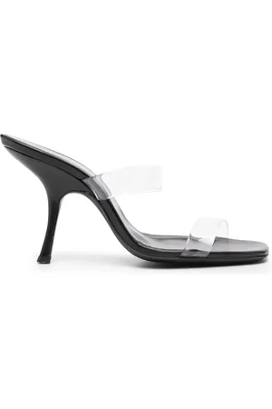 By Far Clara 90mm double-strap sandals
