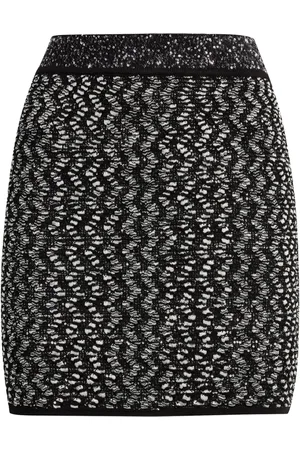 Missoni Zigzag lamé mini skirt