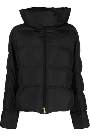 Pinko Logo-patch padded jacket