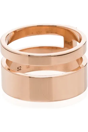 Repossi 18kt rose gold Berbere double ring