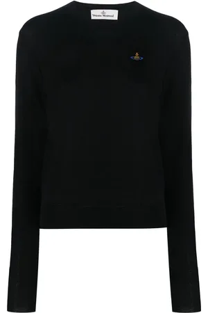 Vivienne Westwood Orb-embroidery fine-knit jumper