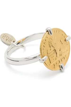 WOUTERS & HENDRIX Coin-appliqué ring