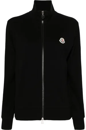 Moncler Logo-appliqué zipped jacket