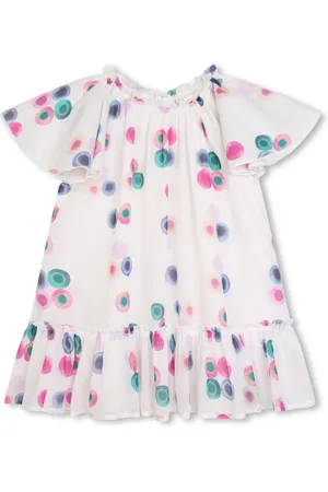 Chloé Graphic-print organic cotton dress