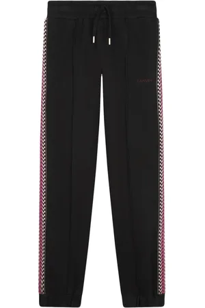 Lanvin Embroidered-logo track pants