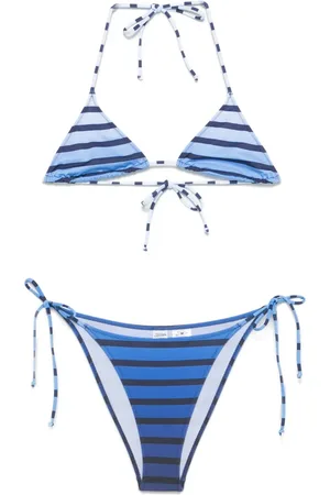 Jean Paul Gaultier Marinière Dégradé bikini