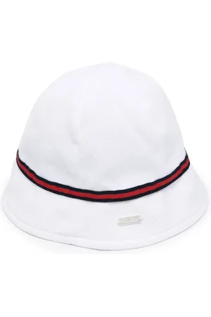 PATACHOU Striped trim piqué sun hat