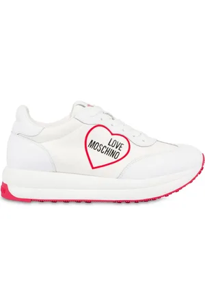 Moschino Logo-print lace-up sneakers