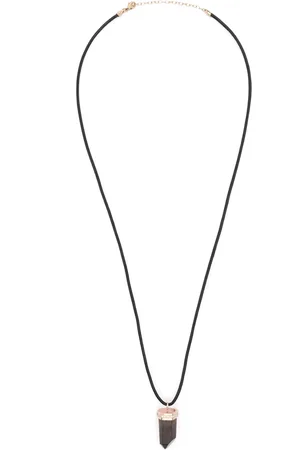 JIA JIA 14kt rose gold smoky quartz pendant necklace