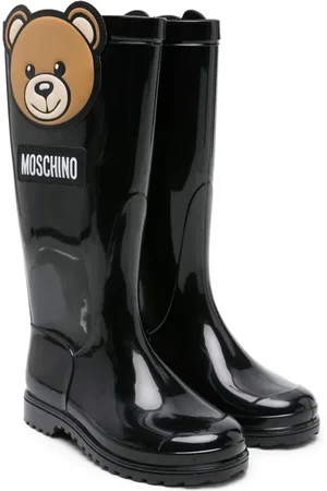 Moschino Teddy Bear appliqué wellies