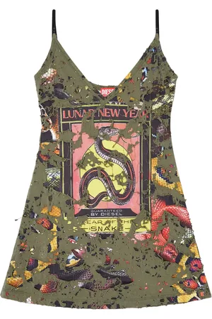 Diesel New Year of the Snake Capsule mini dress