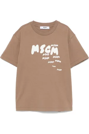Msgm Logo-print T-shirt