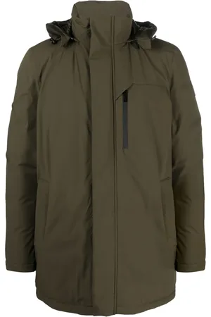 Woolrich Mountain padded-interior parka coat
