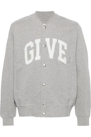 Givenchy Mélange-effect cotton track jacket