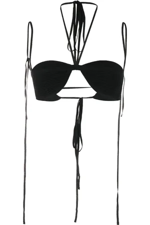 ANDREADAMO Ribbed-detail top