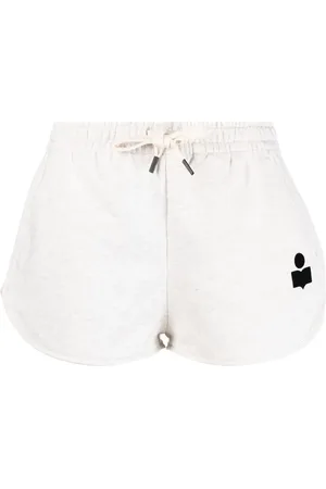Isabel Marant Mifa logo-print track shorts