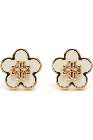 Tory Burch Kira Enamel Flower stud earrings