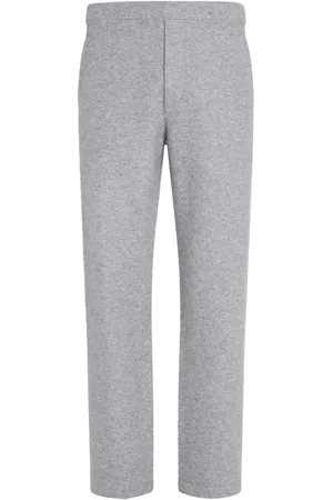 Ermenegildo Zegna M??lange-effect track pants